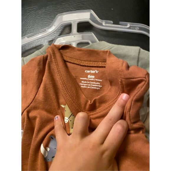 Carter’s 4-Piece Adventure Pants Onesie Set - Picture 5 of 6